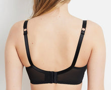 Load image into Gallery viewer, Silk Sophia Balconette Lace Bra with Silk Quarter cups