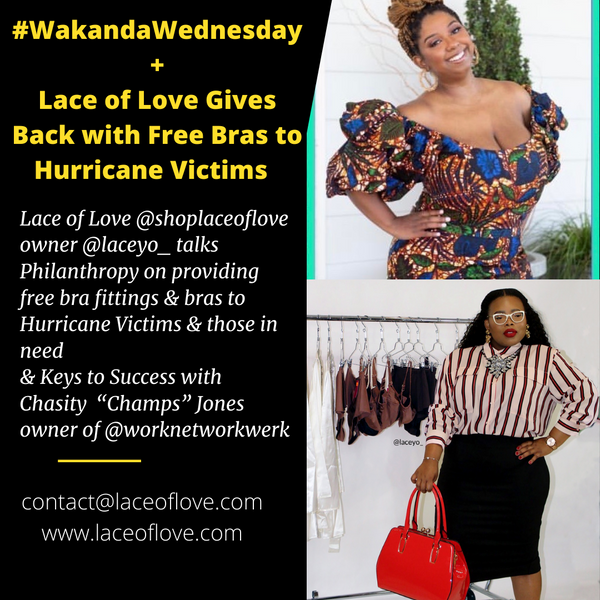 Lace of Love Discuses Free Bras to Hurricane Victims in 2020