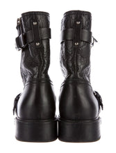 Load image into Gallery viewer, Authentic Gucci Guccissima Moto Boots
