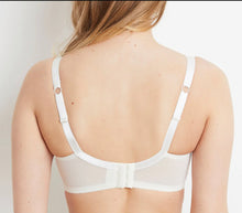 Load image into Gallery viewer, Silk Sophia Balconette Lace Bra with Silk Quarter cups
